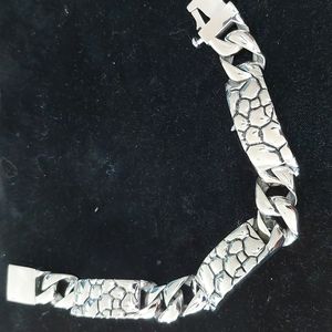 Stainless Steel Bracelet 10"  sz  16mm